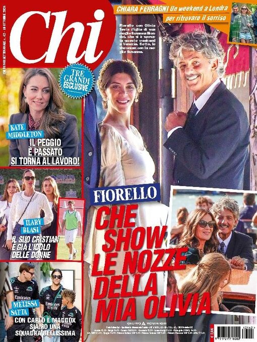 Title details for Chi by Mondadori Media S.p.A., S.L.L. - Available